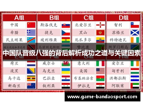 中国队晋级八强的背后解析成功之道与关键因素