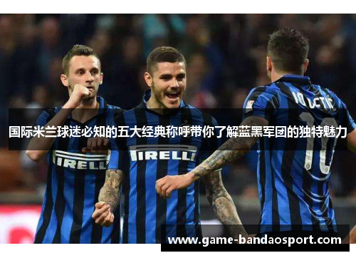 国际米兰球迷必知的五大经典称呼带你了解蓝黑军团的独特魅力