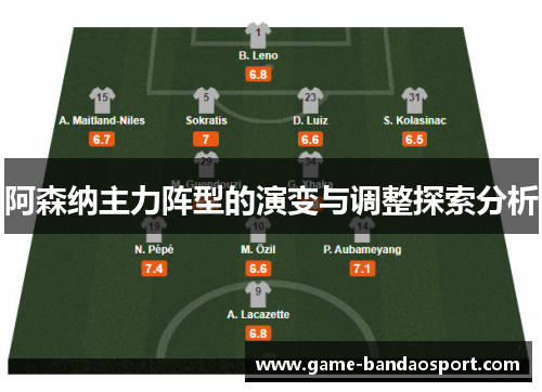 阿森纳主力阵型的演变与调整探索分析